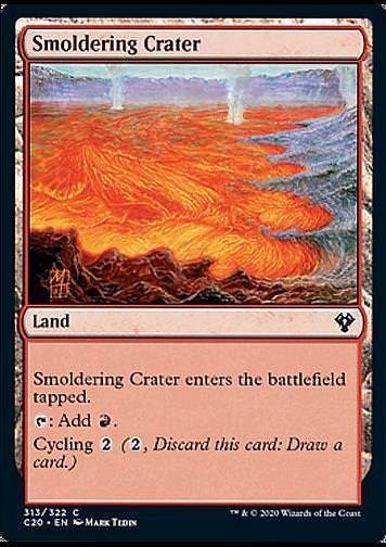 Smoldering Crater (Dampfender Krater)